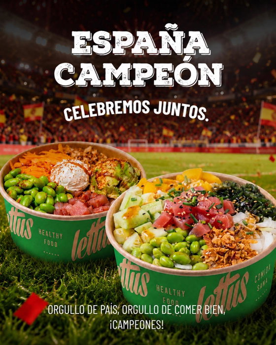 Celebra el triunfo de España comiendo sano y rico