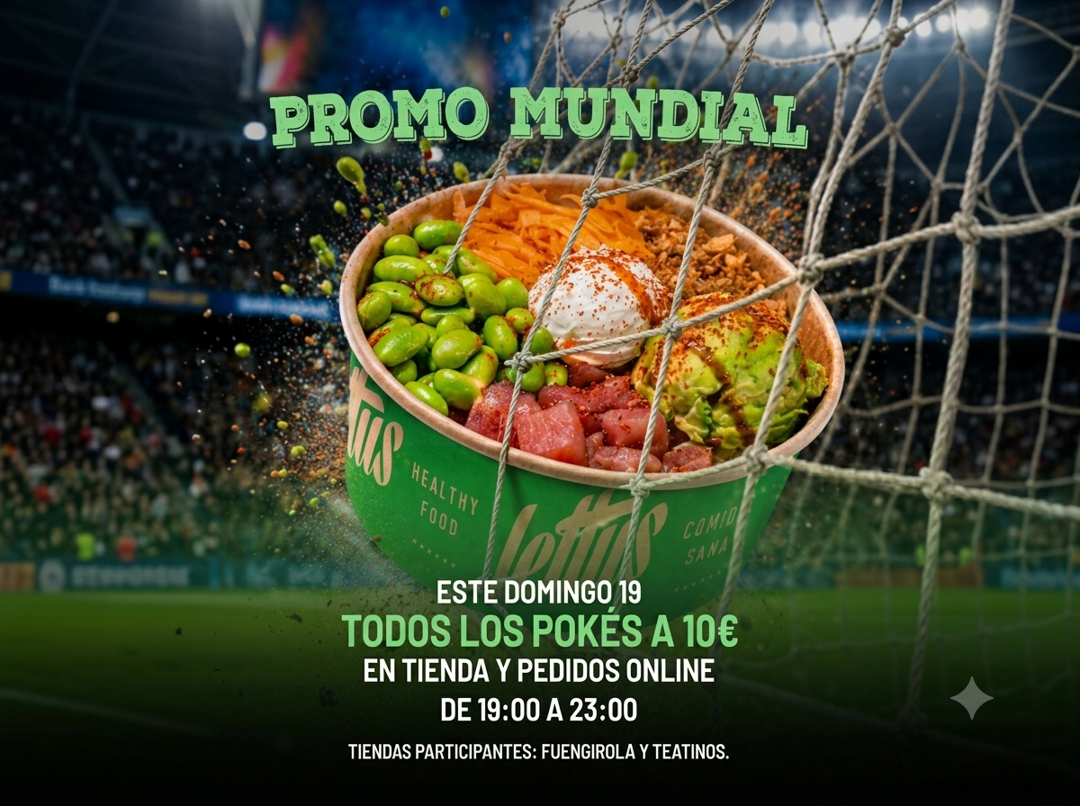 Pokés a 10€ este domingo: tu plan saludable perfecto