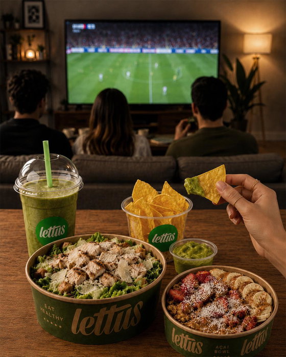 Noche de equipo con comida sana: pide online y disfruta